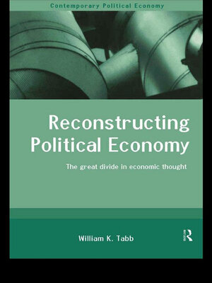 cover image of Reconstructing Political Economy